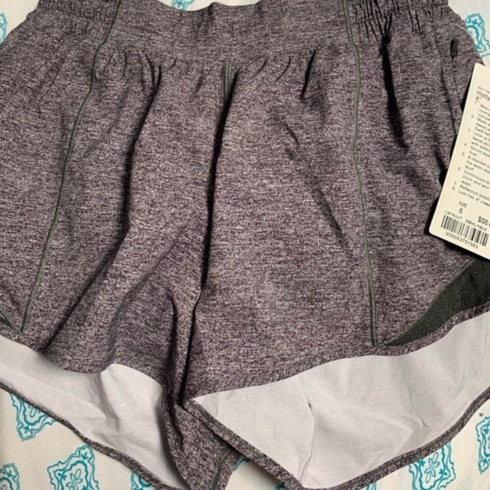 Grey Size 6. 4” lululemon shorts